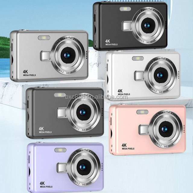 Manufacture 16X Optical Zoom 4K Hd Travel Camera 96 Million Pixels 2.4 Inch for Photography Vlogging Camera CCD