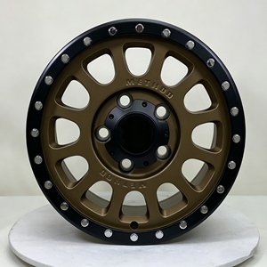 ล้อฟอร์จสีบรอนซ์สองสีและสีดำแบบ Beadlock สำหรับออฟโรดสำหรับ R8 GT350 - Product Image 2