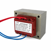 Transformateur abaisseur encapsulé 75VA 0-220V vers 0-24V CA, à noyau EI en résine époxy pour équipement domestique