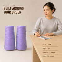 Fil à broder en coton acrylique 16s/2 pour serviettes et broderie Schiffli – Vente en gros pour usines