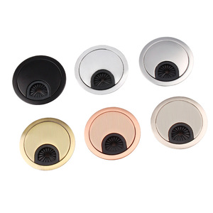 Cache-câble en alliage de zinc avec trou de passage de 53 mm, durable, pour gestion des câbles de bureau à usage commercial - Product Image 2