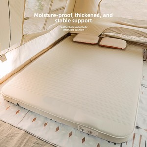 Colchón Inflable Automático para Exteriores, Colchón <span class=keywords><strong>de</strong></span> Aire Portátil para Acampar, con Núcleo <span class=keywords><strong>de</strong></span> Plumas, Muebles para el Hogar, Bomba <span class=keywords><strong>de</strong></span> Aire Integrada, Minimalista - Product Image 5