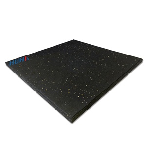 China <span class=keywords><strong>HUHA</strong></span> Venta caliente 20mm Fábrica de pisos de goma para gimnasio con absorción de impacto Azulejos de goma Piso para equipos de gimnasio Pisos - Product Image 1