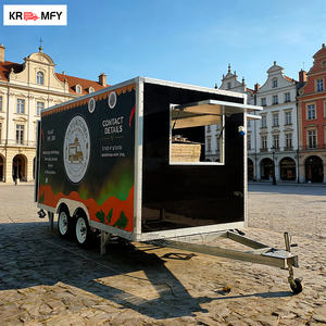 Remolque ahumador cuadrado para barbacoa con certificación CE, aprobado por DOT, equipado con todo lo necesario para parrilla de leña, hamburguesas, catering al aire libre y camión de comida. - Product Image 2