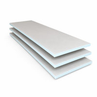 Panneau de support de carrelage imperméable en ciment 6mm 12mm léger renforcé de fibre de verre pour douche