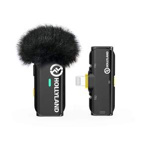 Microphone cravate sans fil Hollyland Lark C1 <span class=keywords><strong>Duo</strong></span> pour Android, Plug and Play, réduction de bruit, micro-cravate - Product Image 2