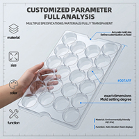 Plateau antistatique pour emballage d'écouteurs, de téléphones portables, de montres intelligentes et d'enceintes - Multi-cavités, ESD sécurisé, antichoc, personnalisable