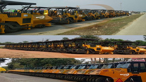 เครื่องปูยางมะตอยขนาดเล็ก NIVO 2LNV45E 4.5 เมตร ความเร็ว 220 ตัน/ชม. แบบล้อ พร้อมเซ็นเซอร์ปรับระดับ สำหรับเครื่องปูยางมะตอย NIVO หรืออะไหล่ - Product Image 3