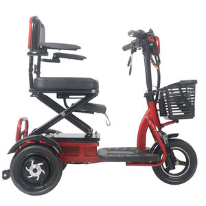 Nouveau modèle de tricycle électrique pliable moins cher <span class=keywords><strong>pour</strong></span> personnes âgées et handicapées, usage passagers, batterie au lithium 48V, 3 roues - Product Image 2