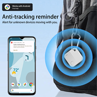 Localizador GPS Inteligente Android Certificado por Google Find My Device, Resistente al Agua, Antipérdida, para Llaves, Bicicletas, Equipaje, Carteras