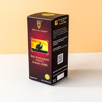 Boîtes en papier de soins de santé Votre logo Boîte d'emballage en papier en carton UV Gold Spot 350 400 grammes Boîtes en papier de supplément blanc