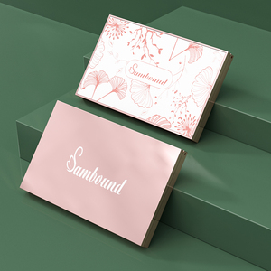 Custom Hot Sale 8-Color Eye Shadow Palette Case Rose Gold Square Cosmetic <b>Box</b> Private Label Eye Shadow Container - Product Image 5