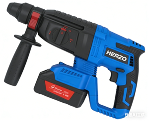 Taladro percutor rotatorio sin escobillas de 20V, 2.5J, 26mm, taladro de impacto inalámbrico de 4 modos, herramienta eléctrica rompedora de hormigón para batería - Product Image 4