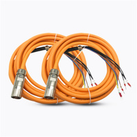 Cable codificador de servomotor Cable de alimentación para MIGE Fuji Siemens Fanuc Mitsubishi Yaskawa Delta Motor
