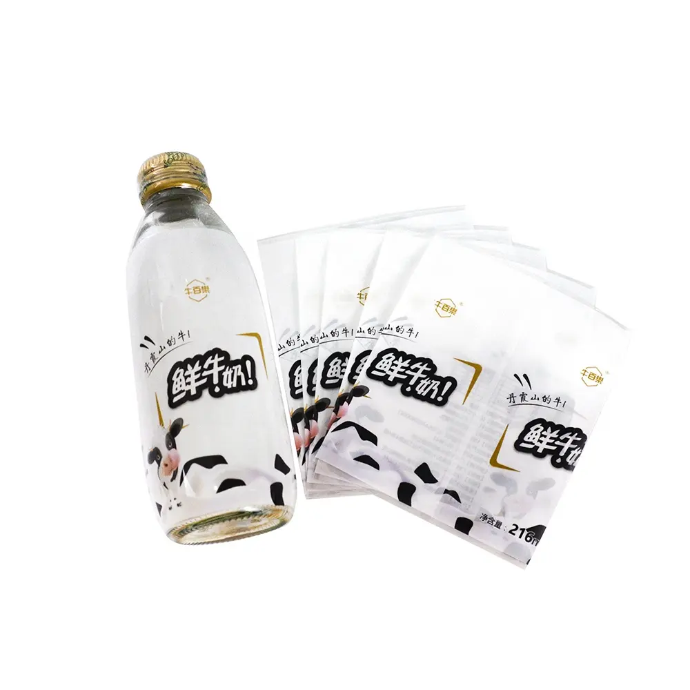 Direct Factory For Custom Printed Plastic Label Heat Pet Pvc Wrap Water Bottle Shrink Sleeve Labels