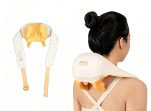 Masajeador inteligente avanzado de cuello y hombros con función de calentamiento y cobertura de área grande para relajación de cuerpo completo - Product Image 4
