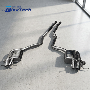 Système d'échappement cat-back à soupapes haute performance pour Mercedes-Benz W223 S400/S450 3.0T en acier inoxydable 304 - Product Image 6