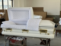 Ataúd funerario MA30, suministros funerarios de 18 calibres