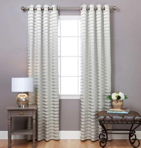 Cortina de gasa transparente para sala de estar, tela transparente de estilo de lino, suministro de fábrica - Product Image 2