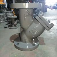 Filtro de Gas Tipo Y de Acero Inoxidable/Acero al Carbono con Conexión de Superficie de Sellado de Brida RF API ASME B16.34