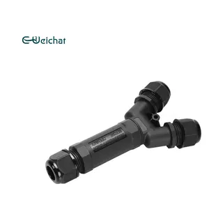 EW-M25Y 2/3/4/5 Polen Y Vorm 3 Weg Buiten Podium Licht Power Verlengkabel Elektrische Ip68 Waterdichte Connector