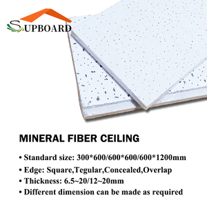 Prix des dalles acoustiques de plafond carrées <span class=keywords><strong>60x60</strong></span> pour immeuble de bureaux - Product Image 4