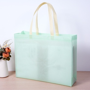 Borsa Shopping Portatile Spessa Personalizzata con Logo Serigrafato in Tessuto Non Tessuto, all'Ingrosso, di Alta Qualità, per Negozi di Abbigliamento Femminile, Prodotta a Wenzhou - Product Image 3