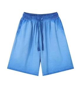 Summer Custom Reverse Stitching Printed Stone Wash French Terry Cotton Capri Cropped Pants <b>Sweat</b> <b>Shorts</b> <b>Men</b> - Product Image 4