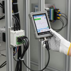 Équipement de test portatif de capteur avec le connecteur M12 pour des applications industrielles de mesure - Product Image 1