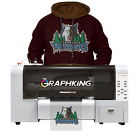 Impresora DTF Graphking XP600 con Cabezal de Impresión para Transferencia DTF, Película PET, Vinilo, Impresión Digital en Ropa, Prendas y Camisetas
