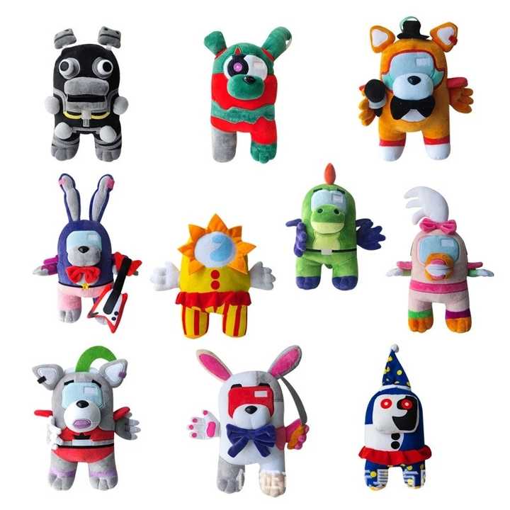 Five Nights at Freddy's FNAF Horror Game Plush Dolls Kids Plushie Christmas  Toys