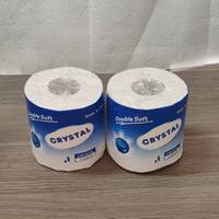 Papier toilette écologique, soluble dans l'eau, doux et lavable (pâte de bois vierge)