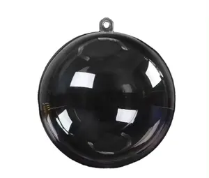 塑料透明透明装饰球大尺寸大球可填充可开启家居装饰圣诞球