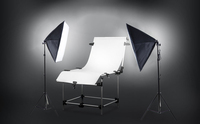 Kit d'éclairage Softbox de photographie de vente chaude de nombreuses années