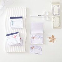 Petit bloc-notes personnalisé en forme découpée de poche pour hôtel Bloc-notes d'étude Notes autocollantes Bloc-notes avec logo de l'entreprise d'impression