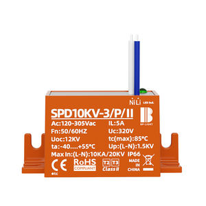 10 <span class=keywords><strong>KA</strong></span> 10kv LED DPS protezione illuminazione sovratensione LED luce stradale SPD - Product Image 4