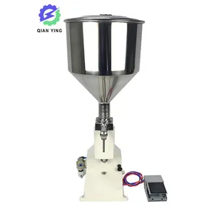 Single Head Small Manufacturing Semi Automatic Cream Can Plastic Tube Filling Machine Liquid Filling Machine