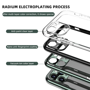 <span class=keywords><strong>Funda</strong></span> de Teléfono Electrochapada de TPU de 2.0mm para Oppo Realme X50 Find X2 Pro <span class=keywords><strong>A9</strong></span> 2020 A31 Reno3 Pro, Carcasa para Huawei Honor - Product Image 5