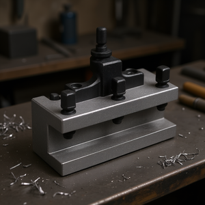 Fervi Flat Seat <b>Tool</b> Holder 100mm Length For Metalworking Applications - Product Image 3