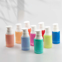 Bouteille en plastique PET pour mousse, 320 ml, avec pompe à mousse, emballage individuel, portable, pour nettoyant visage, shampoing, lotion