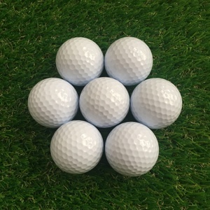 Palline da Golf Promozionali Luminose <span class=keywords><strong>a</strong></span> Doppio Strato in Gomma Ecologica e Durevole per Eventi Sportivi - Product Image 4