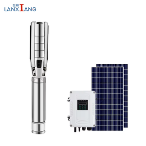 Hot Sales 300W Brushless Stainless Steel Solar Water <strong>Pump</strong> Submersible Deep <strong>Borewell</strong> for Agriculture Household 3 Inch for - Product Image 4