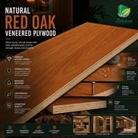Panneau de contreplaqué stratifié croisé Jinbase 18 mm en peuplier naturel plaqué, écologique, première qualité, 1220x2440 mm E0 pour l'ameublement