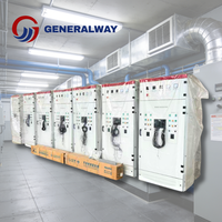 Armoire de distribution électrique industrielle avec disjoncteurs MCCB, MCB, SPD et options de contrôle intelligentes