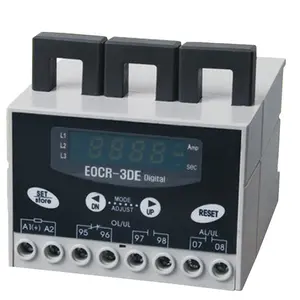 EOCR-3DE 60A Digital Over-current thermal overload Motor Protector relay