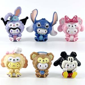 Kuromi PVC Blind Box Doll Japan Animation Source Figura coleccionable Mystery Gift <span class=keywords><strong>Melody</strong></span>'s Gacha Máquina expendedora para juguete - Product Image 3