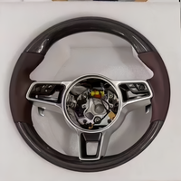 Volant en fibre de carbone pour Porsche Panamera 970 971 Cayenne Macan 996 997 718 991 911 - Nouveaux modèles améliorés