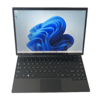 2025 baru Tablet Laptop 2-in-1 Quad Core Win11 Intel N95 tampilan sentuh 2.2K Keyboard dapat dilepas Notebook IPS SSD