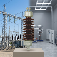 Isolateur en porcelaine de type suspension longue haute tension, tige en céramique électrique