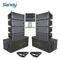 Système audio professionnel de sonorisation à deux voies avec enceintes actives en ligne HDL 20 Dual 10 pouces en plastique, très demandé